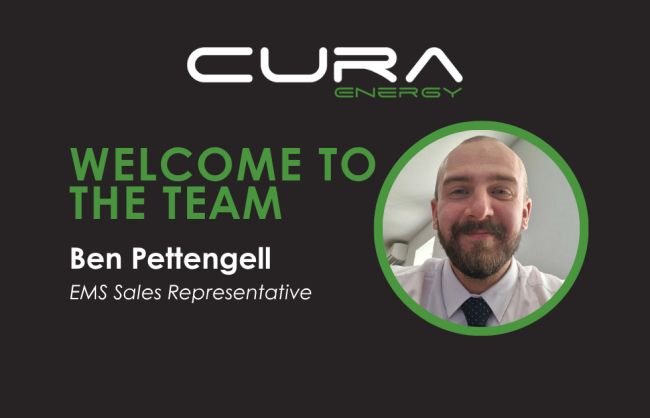 Cura Energy welcomes EMS Sales Representative Ben Pettengell